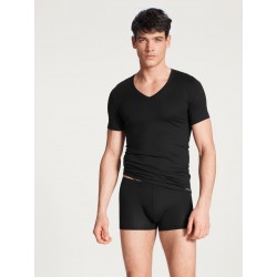 T-SHIRT COL EN V "EVOLUTION" - CALIDA