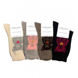 CHAUSSETTES FANTAISIES "OURSON" - LE BOURGET