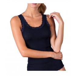 DÉBARDEUR "LAINE ET SOIE" - FRALY