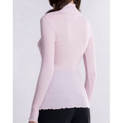 TOP MANCHES LONGUES ROSE - OSCALITO