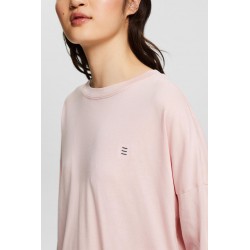 HAUT DE PYJAMA MANCHES LONGUES ROSE - ESPRIT