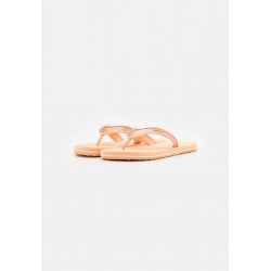 THONGS SEQUINS ABRICOT - ESPRIT