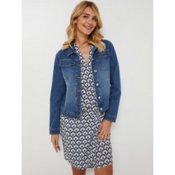 VESTE EN JEAN - JULIE GUERLANDE