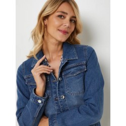 VESTE EN JEAN - JULIE GUERLANDE