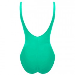 MAILLOT UNE PIECE VERT "LA CHIQUISSIMA" - ANTIGEL