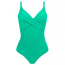 MAILLOT UNE PIECE VERT "LA CHIQUISSIMA" - ANTIGEL