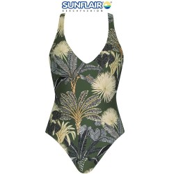 Maillot de bain 1 pièce "Feuillage" - SUNFLAIR