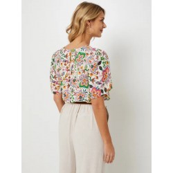 Blouse imprimé fleurs - Julie Guerlande