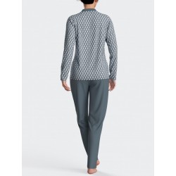 PYJAMA IMPRIME BLEU - IMPETUS FEMME