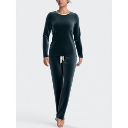 PYJAMA VELOURS EMERAUDE - IMPETUS FEMME