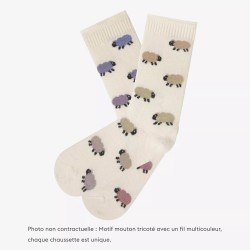 CHAUSSETTE MOTIF MOUTON - LE BOURGET