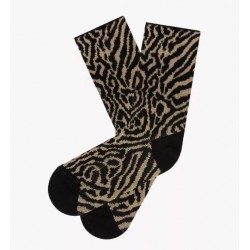 CHAUSSETTES MOTIF ZEBRE - JULIE GUERLANDE