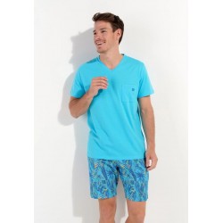 PYJAMA SHORT HOMME "VALLEY" - HOM