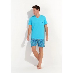 PYJAMA SHORT HOMME "VALLEY" - HOM