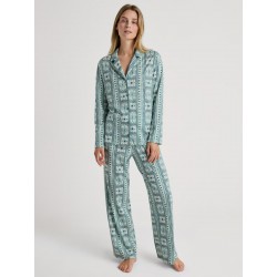 PYJAMA CHEMISE "PALM DREAMS" - CALIDA