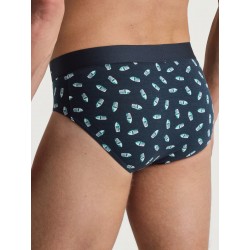 SLIP HOMME "COTTON CODE DESIGN" - CALIDA