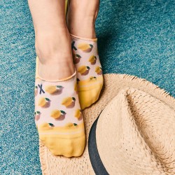 SOQUETTES INVISIBLES "CITRON" - XPOOOS