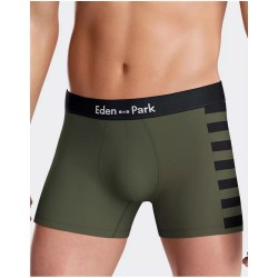 LOT 2 BOXER BLEU MARINE / KAKI - EDEN PARK