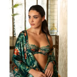 SOUTIEN GORGE "TROPIQUE EN FLEURS" - LISE CHARMEL