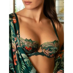 SOUTIEN GORGE "TROPIQUE EN FLEURS" - LISE CHARMEL