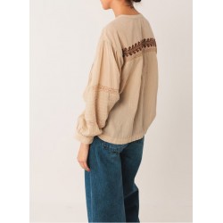 BLOUSE BRODÉE ETHNIQUE - INDI&COLD