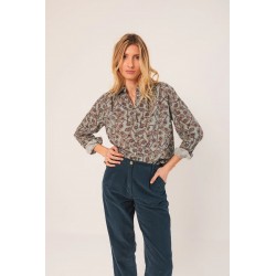 CHEMISE EN CRÊPE DE COTON - INDI&COLD