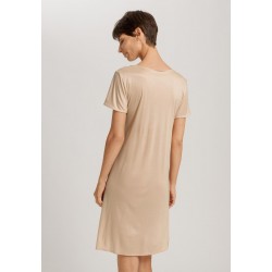 CHEMISE DE NUIT MANCHES COURTES COFFEE - HANRO