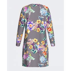 CHEMISE DE NUIT FLORALE EN COTON MODAL - IMPETUS FEMME