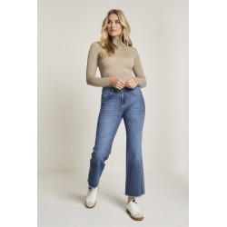 JEAN DENIM "MILA FRINGES" - PARA MI