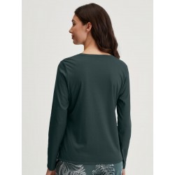 T-SHIRT MANCHES LONGUES "FAVOURITES BOTANIC" - CALIDA