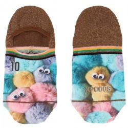 SOQUETTES "PELUCHES COLORÉES" - XPOOOS