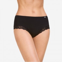 SHORTY AVEC DENTELLE EN COTON - AVET