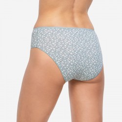 SHORTY IMPRIMÉ FLORAL EN COTON - AVET
