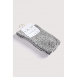 CHAUSSETTES UNIES CACHEMIRE & SOIE - LE BOURGET