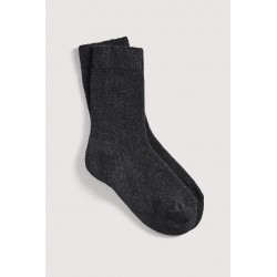 CHAUSSETTES UNIES CACHEMIRE & SOIE - LE BOURGET