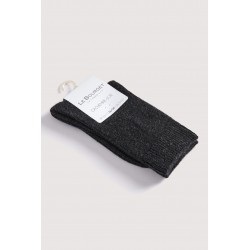 CHAUSSETTES UNIES CACHEMIRE & SOIE - LE BOURGET