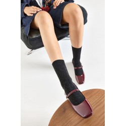 CHAUSSETTES UNIES CACHEMIRE & SOIE - LE BOURGET