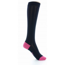 CHAUSSETTE HAUTE BI-COLOR - BERTHE AUX GRANDS PIEDS