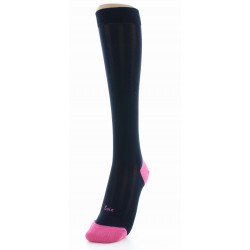 CHAUSSETTE HAUTE BI-COLOR - BERTHE AUX GRANDS PIEDS