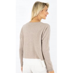 PULL BEIGE - ESTHÈME