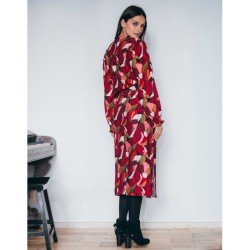 ROBE "FLORA" BOIS DE ROSE - JULIE GUERLANDE