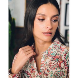 CHEMISIER "NOLAN" ECRU - JULIE GUERLANDE