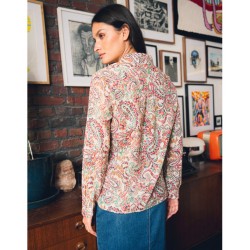 CHEMISIER "NOLAN" ECRU - JULIE GUERLANDE