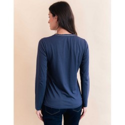 T-SHIRT MANCHES LONGUES "MELISSANDRE" - JULIE GUERLANDE