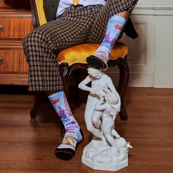 CHAUSSETTES HAUTES MOTIF NOEL - XPOOOS