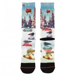 CHAUSSETTES HAUTES MOTIF NOEL - XPOOOS