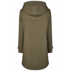 PARKA CAPUCHE VERT KAKI - BARBARA LEBEK