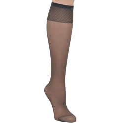 LOT DE 2 PAIRES DE MI-BAS VOILANCE TRANSPARENT - LE BOURGET