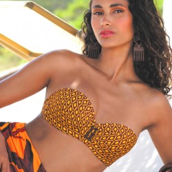 HAUT DE MAILLOT BANDEAU "LA PAPOUE" - ANTIGEL