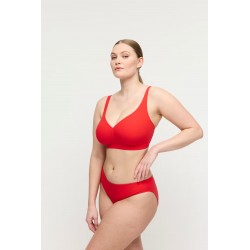 SLIP DE BAIN ROUGE "ASWAN" - PRIMADONNA